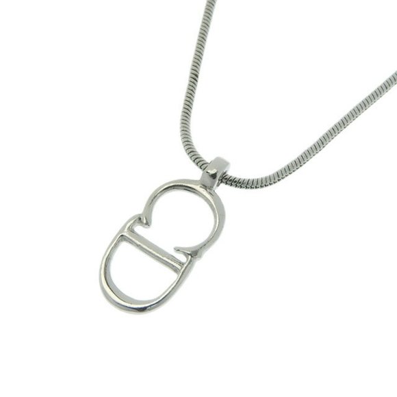 Dior Jewelry Christian Dior Necklace Ladys Pendant Cd Silver Poshmark